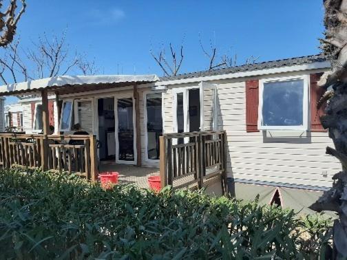 Mobil'home Valras Bagian luar foto